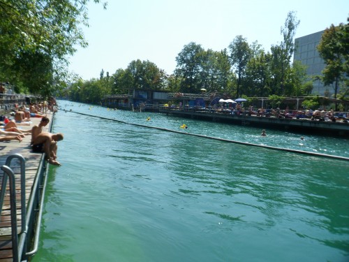 Swimming In The Limmat